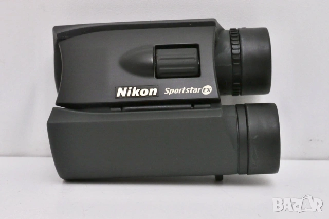 Компактен бинокъл Nikon Sportstar EX 10x25 (Водоустойчив) – Пълен комплект!, снимка 6 - Екипировка - 54655175