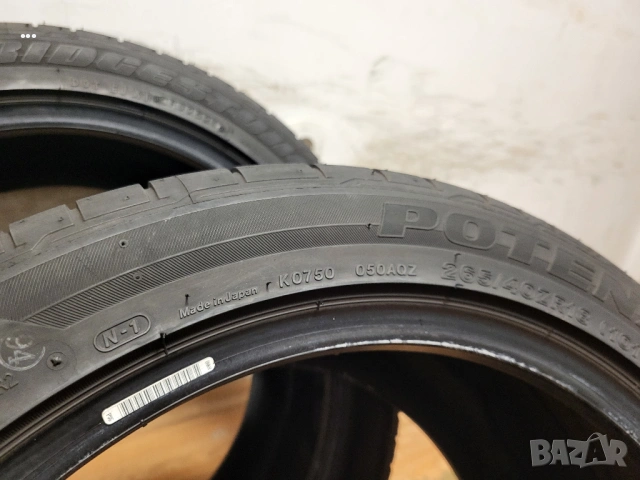 265/40/18 Bridgestone / летни гуми, снимка 9 - Гуми и джанти - 54528021