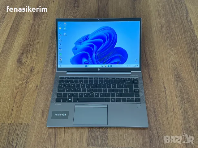 14' Full HD Core i7-1185G7 HP Zbook FireFly G8 32GB LPDDR4X/256GB NVMe/Win 11/Nvidia T500 4GB/Бат 6ч, снимка 2 - Лаптопи за работа - 55323075