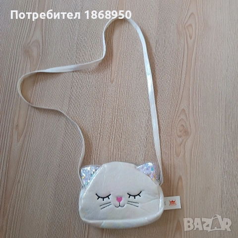 детска чантичка коте
