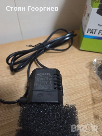 Вътрешен филтър за нано аквариуми Pat Filter Mini Aqua El, 400 л/ч, Черен, снимка 2 - Оборудване за аквариуми - 54610954