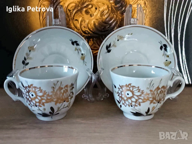 Съветски сетове за кафе,чай, снимка 2 - Колекции - 55248713