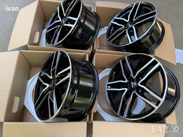 4 бр. чисто нови алуминиеви джанти Alutec 19 цола 5x112, централен отвор 66.5, ET20, 9J, снимка 7 - Гуми и джанти - 55323169