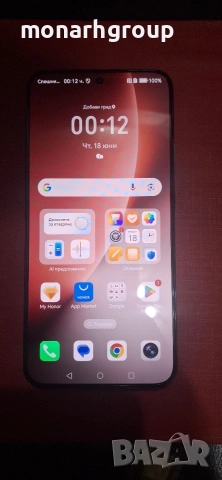 Телефон Honor Magic 8 lite/RAM 8 GB+8GB TURBO/512GB/Топ състояние със кутия