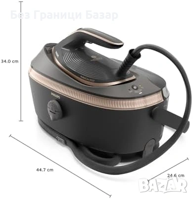 Нова Philips PerfectCare 8000 парна станция OptimalTEMP 1.4L PSG8200/80 за гладене дрехи Филипс ютия, снимка 7 - Ютии - 54219912