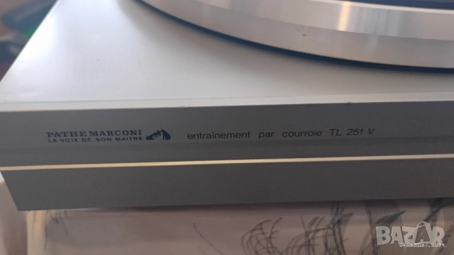 Pathe Marconi TL 251V - made in Japan, снимка 13 - Грамофони - 54839675