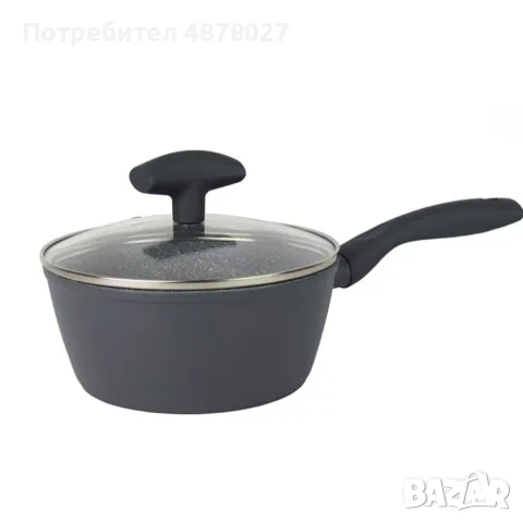 Комплект от 7 части тенджери и тиган Michelino – Незалепващо покритие за лесно и здравословно готвен, снимка 5 - Съдове за готвене - 55675040