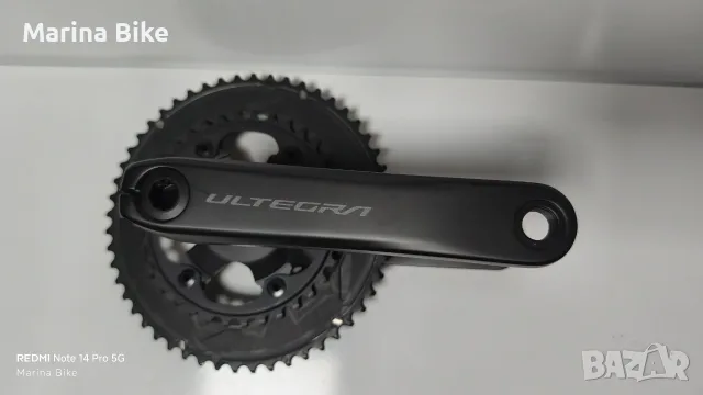 DEMO шосеен курбел Shimano Ultegra R8100 | 172.5, снимка 8 - Части за велосипеди - 55401722