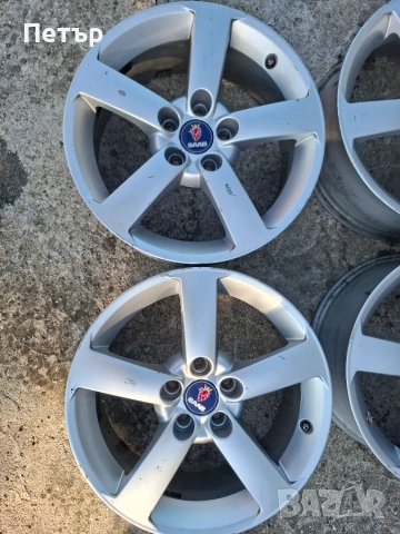 Джанти за Saab 17 цола, снимка 2 - Гуми и джанти - 55159772