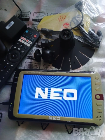 Телевизор НЕО/NEO 7inch + Андройд тв бокс от А1- Чисто нови!