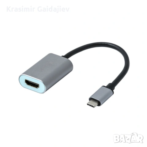 USB-C към HDMI адаптер, съвместим с 4K Ultra HD 60Hz Thunderbolt 3