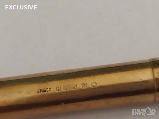 Златен молив 9к 1930г 20,68гр, снимка 4 - Други - 53711282