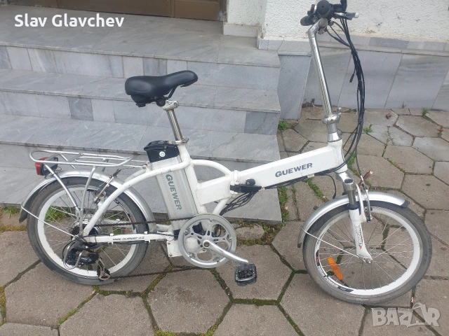 Немски сгъваем електрически велосипед 20цола 36v10A, снимка 9 - Велосипеди - 54100863