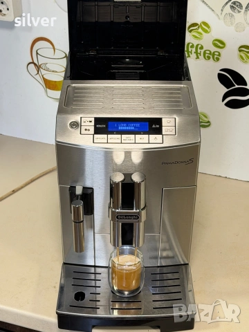 Кафемашина кафе автомат delonghi Primadonna S с гаранция, снимка 3 - Кафемашини - 55160459