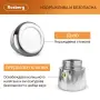 Кубинска кафеварка Rosberg R51173F9, 9 чаши, Инокс, снимка 3