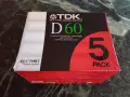 TDK D-60 US Пакет от 5 броя , снимка 2