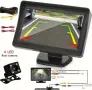 Задна Камера за Паркиране 5MP  4LED HD  с монитор спаркиране ензор парктроник  НОВО пълен комплект, снимка 6