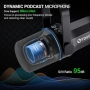 FDUCE SL40+ USB/XLR динамичен микрофон с рамо, снимка 2