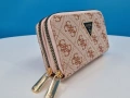 Guess Дамско Бежово Кожено Портмоне Код malkite-32275, снимка 3