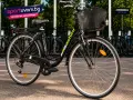 НОВ Градски Велосипед Velotec 28 Black - БЕЗПЛАТНА ДОСТАВКА, снимка 1