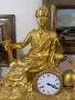 Уникален френски каминен часовник 1830г, снимка 3