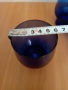 Чаши кобалтово стъкло, снимка 6