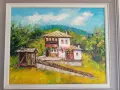 Оригинална маслена картина от Боженци, снимка 6