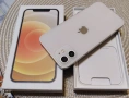 Като нов ! Apple iPhone 12, 64 GB, White - кутия, протектор, кабел, кейсове, снимка 1