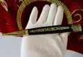 Кама с кания,Корона,Замък,Лъв,Орел,Щит,позлата. , снимка 8