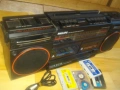 ВИНТИДЖ ОТ 1984г. PHILIPS TANDEM D 8334 BLACK DUAL DECK RADIO CASSETTE RECORDER ОТЛИЧНО СЪСТОЯНИЕ , снимка 8