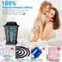 Electric Bug Zapper UV лампа против насекоми 20 W и 4500V, технологии за безопасност, светлина , снимка 5