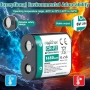 Нови CRP2 223A DL223A литиеви батерии 6V 1650mAh комплект 5 броя за камери сензори аларми, снимка 4