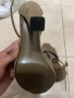 GUCCI и Saint Laurent Original Size 39 100% Кожа питон Жестоки обувки, снимка 4