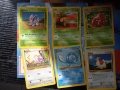 Pokemon карти Base Set 1999-2000 като ново, комплект от 6 карти, снимка 1