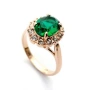 💍 24K Златно Покритие ✨️Дамски Пръстени 💍с Циркон💎 – Зелен, Син, Червен | Лимитирана Серия ⚜️✨️, снимка 11