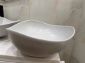 Roca OHTAKE White375 x 375 x 175 mm Умивалник върху плот , снимка 1