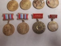 Стари български соц медали - 8 броя, снимка 3
