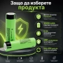 Акумулаторна литиева батерия Panasonic 18650 3.7V 3000mAh презареждаща се за фенри прожектори лазери, снимка 5