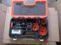 BAHCO - 3834-SET-92 - Made in Sweden - ПРОФЕСИОНАЛЕН Комплект биметални SANDFLEX боркорони 16-83 mm , снимка 9