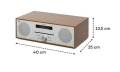 FM, DAB+, Bluetooth, USB, CD радиоприемник AUNA Silver Star, снимка 17
