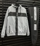 Спортен екип ветровка с качулка панталон черно бяло сиво S M L XL 2XL, снимка 3