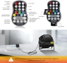 U`King 4PCS RGB Par LED батерии с чанта, безжична 36 LED сценична лампа с дистанционно управление, снимка 4