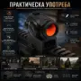 Малък бързомер SIG SAUER прицел мерник за лов пушка еърсофт пистолет пикатини стойка релса 2MOA 1x, снимка 6
