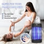 VIFLYKOO UV лампа против насекоми 18 W с UV резервна крушка, технологии за безопасност, светлина , снимка 8
