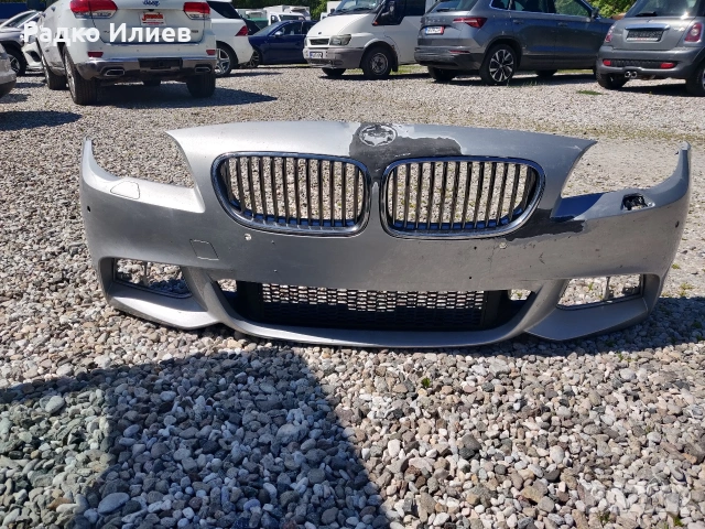 Предна Броня със Решетки за BMW Series 5 M-sport F10/F11 2009--2016 г.