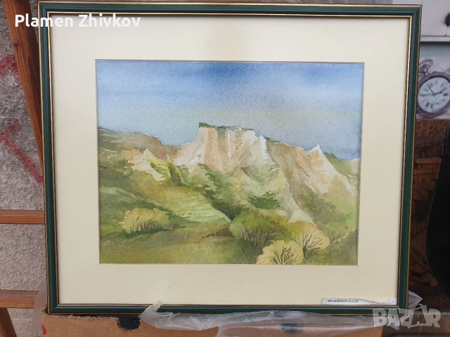 Акварел с размери : 43 см х 53 см 