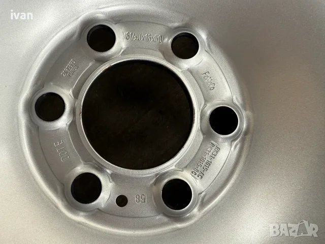 4 бр. чисто нови бусови железни джанти FORD 16 цола 6x120, централен отвор 74.5, 6,5J ET50, снимка 6 - Гуми и джанти - 55613616