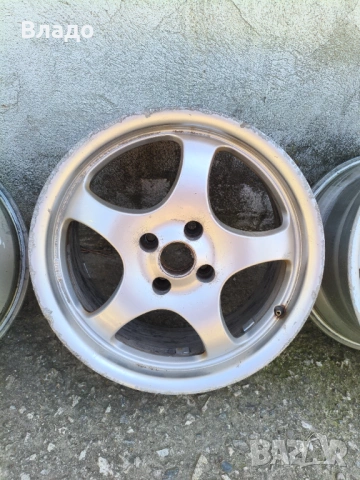 Borbet T 16 4x100 9J/7.5J, снимка 5 - Гуми и джанти - 54360786