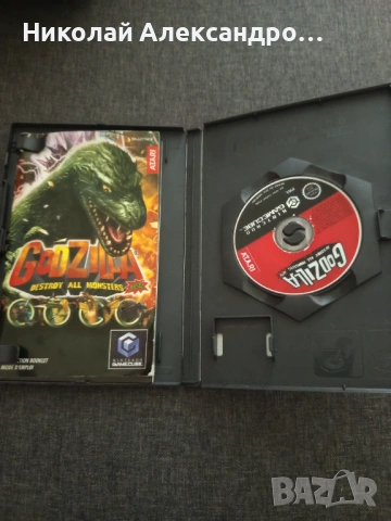 Godzila Destroy All Monsters Nintendo GameCube, снимка 2 - Игри за Nintendo - 54581427