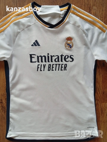 adidas Real Madrid CF Home Jersey Youth 23/24 IB0011 WHITE - юношеска тениска р-р 15-16г./176см